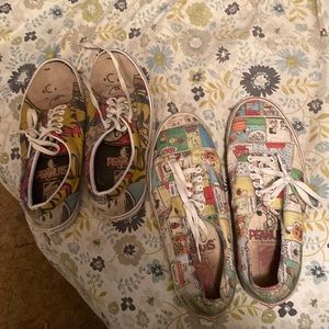 Charlie Brown special edition vans